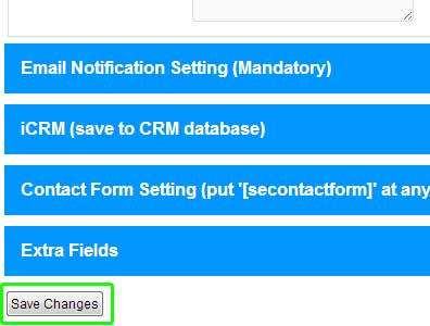 Bulk SMS CRM Malaysia Wordpress SE Contact Form