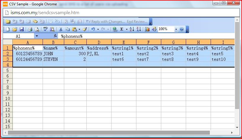 Google Contact Template Csv File Master Template